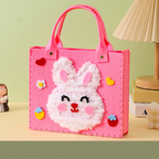 Kids DIY Plush Tote Bag Craft Kit